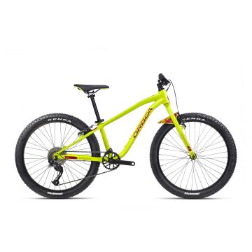 Orbea MX 24 TEAM Lime Green-Watermelon Red - măsura 24 - bicicletă copii