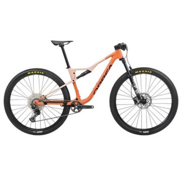 Orbea OIZ H30 Apricot Orange-Limestone Beige - măsura M - bicicletă MTB XC full suspension