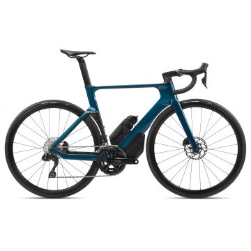 Orbea ORCA AERO M31eLTD PWR Borealis Blue - Carbon Raw - măsura 51 - bicicletă șosea racing aero