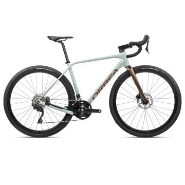 Orbea TERRA H40 Blue Stone (Gloss) - Copper (Matt) - măsura S - bicicletă gravel