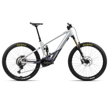 Orbea WILD M-TEAM Halo Silver-Tanzanite Carbon View (Matt) - măsura S - bicicletă electrică eMTB Enduro