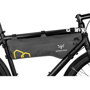 Apidura - geanta cadru bicicleta Expedition Frame Pack 5.3 litri (pentru cadru compact) - gri negru