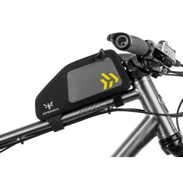 Apidura - geanta mica cadru bicicleta Backcountry 2.0 Top Tube Pack 1 litru - negru gri