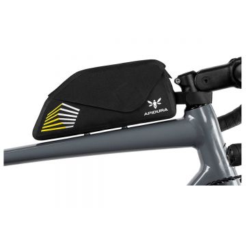 Apidura - geanta mica cadru bicicleta Racing Bolt-On Top Tube Pack 1 litru - negru