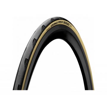 Continental - anvelopa bicicleta sosea Grand Prix 5000, pliabila, 700x28C - 28-622 - negru crem