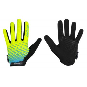 Manusi Force MTB Angle, fluo/albastru XL