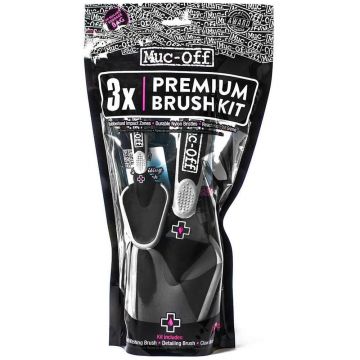 Muc-Off set 3 perii pentru curatarea bicicletei