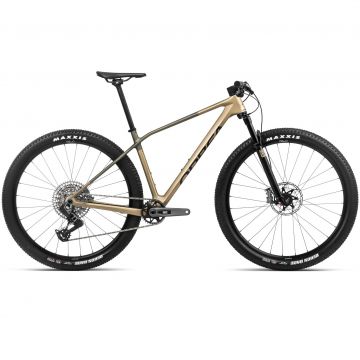 Orbea ALMA M21 Baobab Brown - Green Gold (Matt) - măsura L - bicicletă MTB XC hardtail