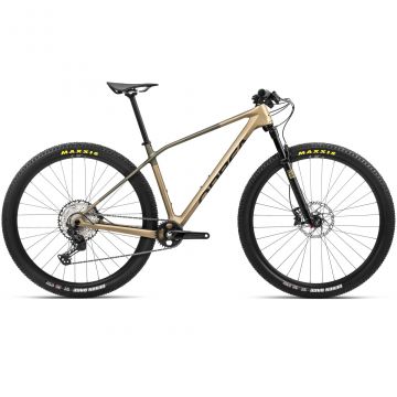 Orbea ALMA M30 Baobab Brown - Green Gold (Matt) - bicicletă MTB XC hardtail