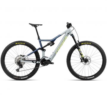 Orbea RISE H10 Iceberg Grey-Moondust Blue (Gloss) - măsura M - bicicletă electrică eMTB Trail