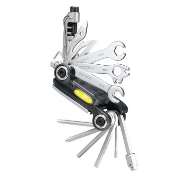 Topeak - set chei bicicleta Alien II multitool, 31 functii - negru argintiu