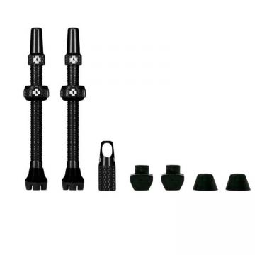 Valve tubeless Muc-Off Tubeless Valves V2 60mm Negre