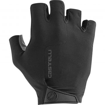 Castelli - manusi ciclism degete scurte Premio gloves - negru gri