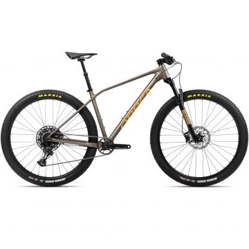 Orbea ALMA H11 Taupe Brown (Matt) - Mango (Gloss) - bicicletă MTB XC hardtail