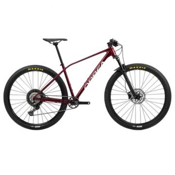 Orbea ALMA H30 Metallic Dark Red - Chic White - bicicletă MTB XC hardtail