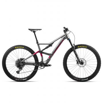 Orbea OCCAM H20-EAGLE Glitter Anthracite-Metallic Red - măsura L - bicicletă MTB Trail full suspension