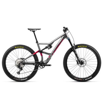 Orbea OCCAM H20 LT Glitter Anthracite-Metallic Red - măsura L - bicicletă MTB Trail full suspension