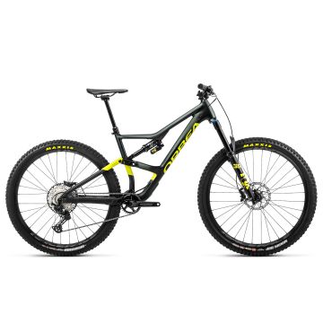 Orbea OCCAM H20 LT Metallic Dark Green-Lime Green - măsura L - bicicletă MTB Trail full suspension