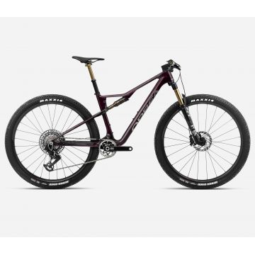 Orbea OIZ M-LTD Wine Red Carbon View - Titan (Gloss) - măsura S - bicicletă MTB XC full suspension