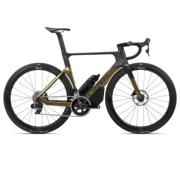 Orbea ORCA AERO M31eLTD PWR Olive Green (Gloss) - Carbon Raw (Matt) - măsura 49 - bicicletă șosea racing aero