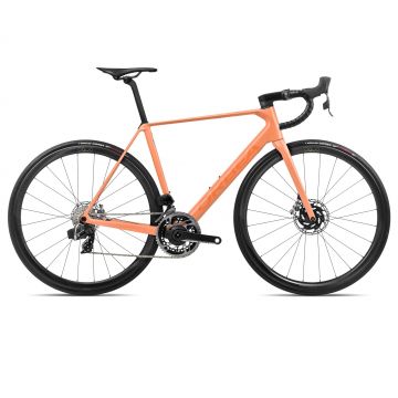 Orbea ORCA M11eLTD PWR Orange Cloud (Matt) - Stone Blue (Matt-Gloss) - măsura 49 - bicicletă șosea racing