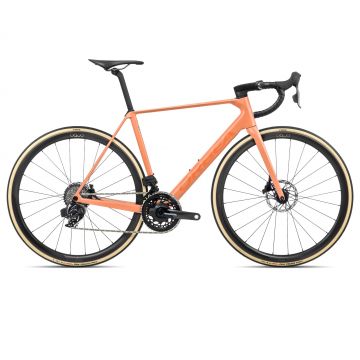 Orbea ORCA M21eLTD PWR Orange Cloud (Matt) - Stone Blue (Matt-Gloss) - bicicletă șosea racing