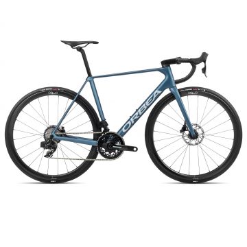 Orbea ORCA M21eTEAM PWR Slate Blue-Halo Silver (Matt) - măsura 49 - bicicletă șosea racing