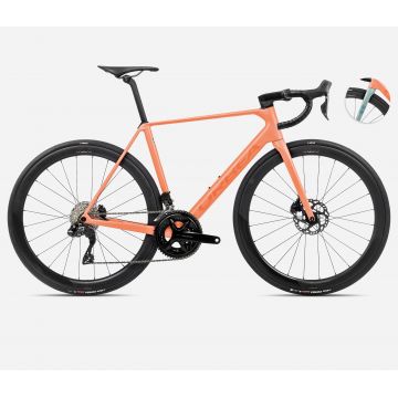 Orbea ORCA M30iLTD PWR Orange Cloud (Matt) - Stone Blue (Matt-Gloss) - măsura 49 - bicicletă șosea racing