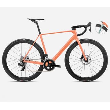 Orbea ORCA M31eLTD PWR Orange Cloud (Matt) - Stone Blue (Matt-Gloss) - măsura 47 - bicicletă șosea racing