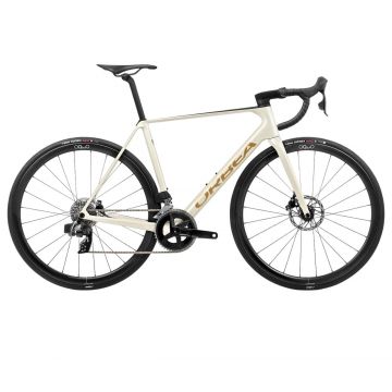 Orbea ORCA M31eTEAM Ivory White-Burgundy (Gloss)-Vulcano (Matt) - bicicletă șosea racing