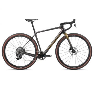 Orbea TERRA M21eTEAM 1X Cosmic Carbon View - Metallic Olive Green (Gloss) - măsura XS - bicicletă gravel