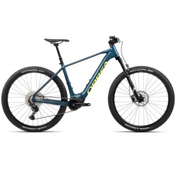 Orbea URRUN 30 Borealis Blue (Matt)- Luminous Yellow (Gloss) - bicicletă electrică MTB hardtail