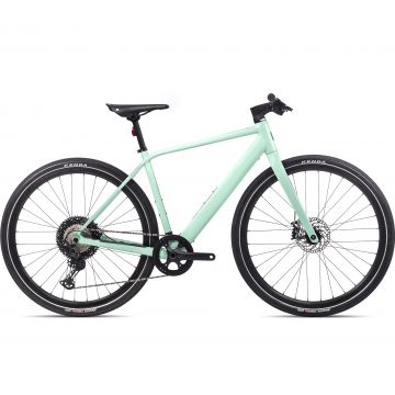 Orbea VIBE H10 Light Green - măsura M - bicicletă electrică urbană