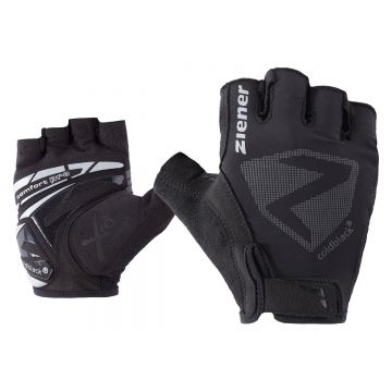 Ziener - manusi ciclism degete scurte Cansen Gloves - negru