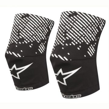 Alpinestars - Protectie genunchi pentru ciclism MTB - negru alb