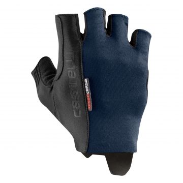 Castelli - manusi ciclism Rosso Corsa Espresso Glove - albastru inchis savile negru