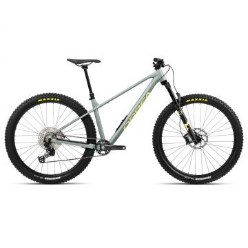 Orbea LAUFEY H10 Blue Stone - Spicy Lime (Gloss) - măsura S - bicicletă MTB Trail hardtail