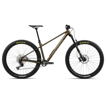 Orbea LAUFEY H10 Metallic Olive Green - Titanium Black (Gloss) - măsura M - bicicletă MTB Trail hardtail