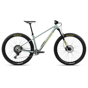 Orbea LAUFEY H30 Blue Stone - Spicy Lime (Gloss) - măsura S - bicicletă MTB Trail hardtail