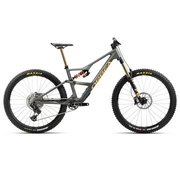 Orbea OCCAM LT M-TEAM Spaceship Green - Corn Yellow (Matt) - măsura S - bicicletă MTB All Mountain full suspension