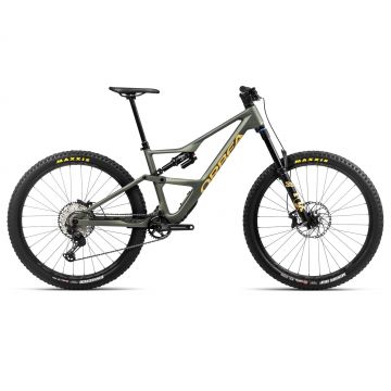 Orbea OCCAM LT M30 Spaceship Green - Corn Yellow (Matt) - măsura S - bicicletă MTB All Mountain full suspension