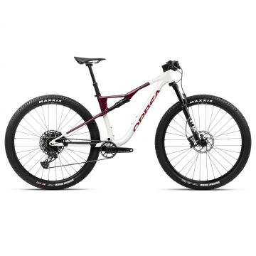 Orbea OIZ H20 White Chic- Shadow Coral (Gloss) - măsura L - bicicletă MTB XC full suspension