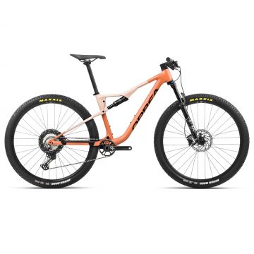 Orbea OIZ H30 Apricot Orange-Limestone Beige (Matt) - bicicletă MTB XC full suspension