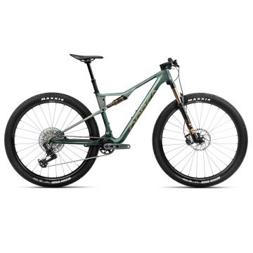 Orbea OIZ M10 AXS Seaweed Carbon View - Green - măsura S - bicicletă MTB XC full suspension