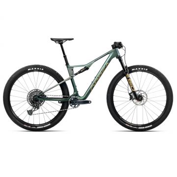 Orbea OIZ M21 Seaweed Carbon View - Green - bicicletă MTB XC full suspension