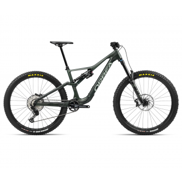 Orbea RALLON M20 Forest Green - Blue Stone (Gloss) - măsura S - bicicletă MTB Enduro full suspension