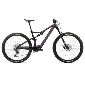 Orbea RISE H30 Metallic Mulberry-Black (Matt) - măsura M - bicicletă electrică eMTB Trail