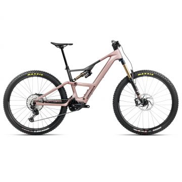 Orbea RISE LT M10 420W Desert Rose - Carbon Raw - bicicletă electrică eMTB Trail