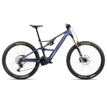 Orbea RISE LT M10 420W Tanzanite Carbon View - Carbon Raw - bicicletă electrică eMTB Trail