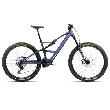 Orbea RISE LT M20 420W Tanzanite Carbon View - Carbon Raw - măsura S - bicicletă electrică eMTB Trail